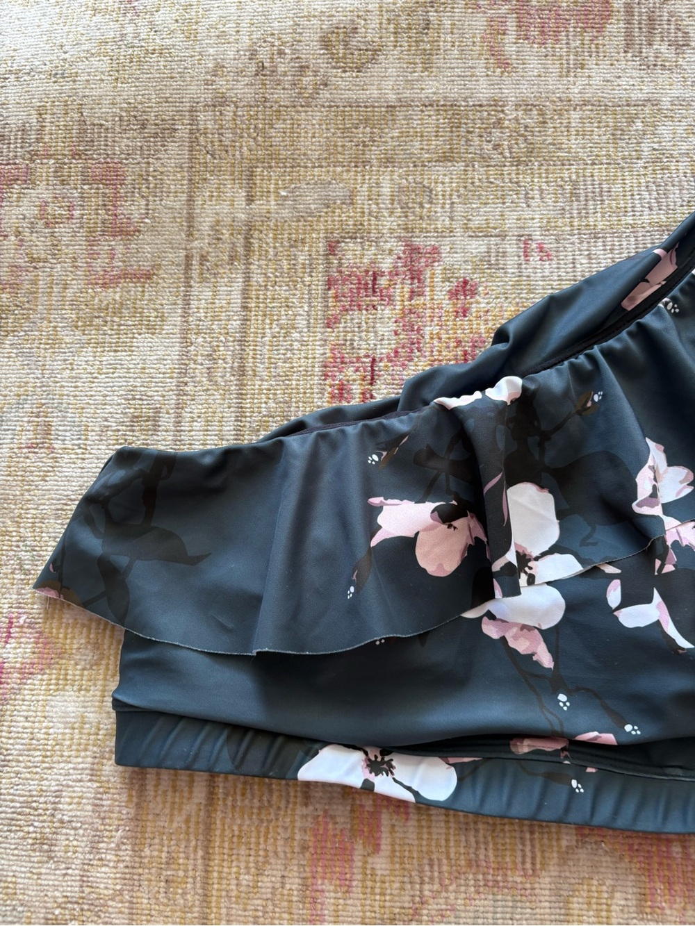 Albion Orchid Icon Wave Crop Swim Bikini Top Large - Picture 4 of 6